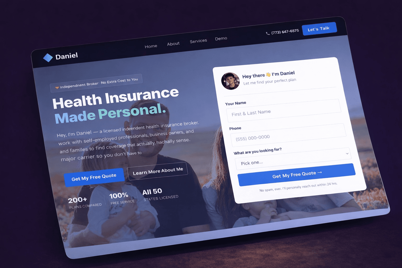 Health Insurance by Daniel Showcase